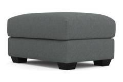 Tuxedo Ottoman :: Leg Finish: Espresso / Size: 25x35