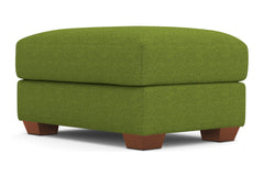 Tuxedo Ottoman :: Leg Finish: Pecan / Size: 25x35