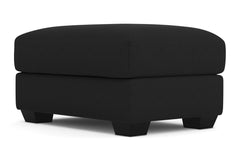 Tuxedo Ottoman :: Leg Finish: Espresso / Size: 25x35