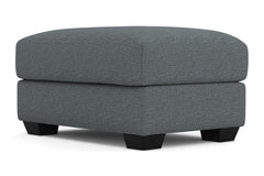 Tuxedo Ottoman :: Leg Finish: Espresso / Size: 25x35