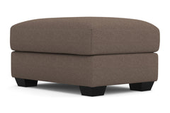 Tuxedo Ottoman :: Leg Finish: Espresso / Size: 25x35
