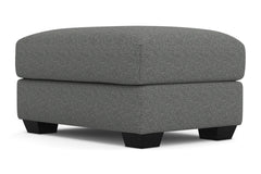 Tuxedo Ottoman :: Leg Finish: Espresso / Size: 25x35