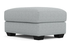 Tuxedo Ottoman :: Leg Finish: Espresso / Size: 25x35