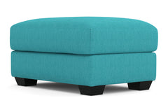 Tuxedo Ottoman :: Leg Finish: Espresso / Size: 25x35