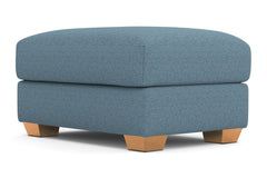 Tuxedo Ottoman :: Leg Finish: Natural / Size: 25x35