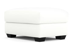 Tuxedo Ottoman :: Leg Finish: Espresso / Size: 25x35