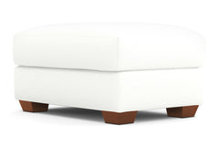 Tuxedo Ottoman :: Leg Finish: Pecan / Size: 25x35
