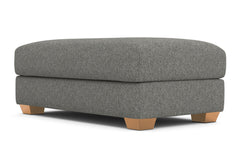 Tuxedo Ottoman :: Leg Finish: Natural / Size: 28x48