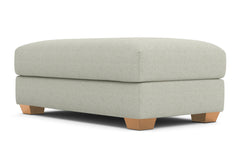 Tuxedo Ottoman :: Leg Finish: Natural / Size: 28x48