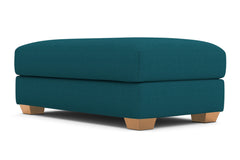 Tuxedo Ottoman :: Leg Finish: Natural / Size: 28x48