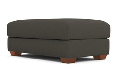 Tuxedo Ottoman :: Leg Finish: Pecan / Size: 28x48