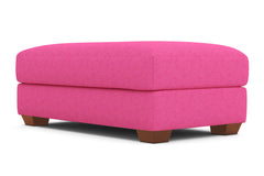 Tuxedo Ottoman :: Leg Finish: Pecan / Size: 28x48