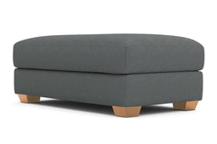 Tuxedo Ottoman :: Leg Finish: Natural / Size: 28x48