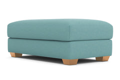 Tuxedo Ottoman :: Leg Finish: Natural / Size: 28x48