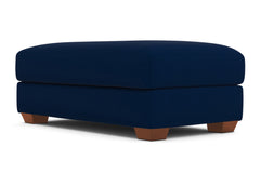 Tuxedo Ottoman :: Leg Finish: Pecan / Size: 28x48