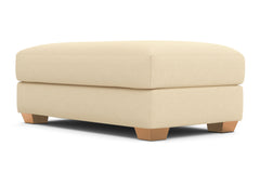 Tuxedo Ottoman :: Leg Finish: Natural / Size: 28x48