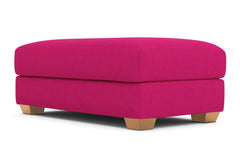 Tuxedo Ottoman :: Leg Finish: Natural / Size: 28x48