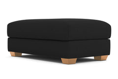 Tuxedo Ottoman :: Leg Finish: Natural / Size: 28x48