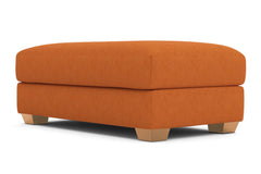 Tuxedo Ottoman :: Leg Finish: Natural / Size: 28x48