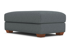 Tuxedo Ottoman :: Leg Finish: Pecan / Size: 28x48