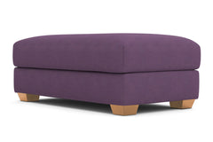 Tuxedo Ottoman :: Leg Finish: Natural / Size: 28x48