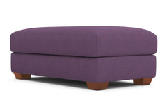 Tuxedo Ottoman :: Leg Finish: Pecan / Size: 28x48