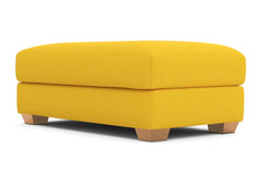 Tuxedo Ottoman :: Leg Finish: Natural / Size: 28x48