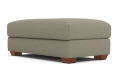 Tuxedo Ottoman :: Leg Finish: Pecan / Size: 28x48