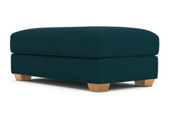 Tuxedo Ottoman :: Leg Finish: Natural / Size: 28x48