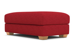 Tuxedo Ottoman :: Leg Finish: Natural / Size: 28x48