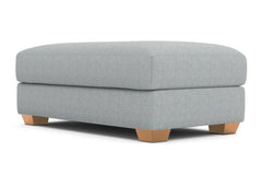 Tuxedo Ottoman :: Leg Finish: Natural / Size: 28x48