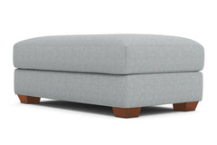 Tuxedo Ottoman :: Leg Finish: Pecan / Size: 28x48