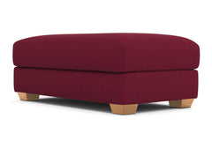 Tuxedo Ottoman :: Leg Finish: Natural / Size: 28x48