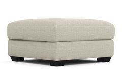 Tuxedo Ottoman :: Leg Finish: Espresso / Size: 35x35