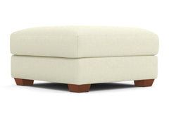 Tuxedo Ottoman :: Leg Finish: Pecan / Size: 35x35