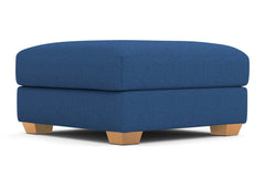 Tuxedo Ottoman :: Leg Finish: Natural / Size: 35x35