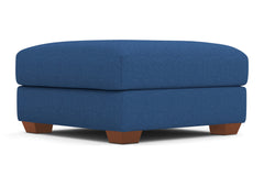 Tuxedo Ottoman :: Leg Finish: Pecan / Size: 39x39