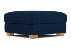 Tuxedo Ottoman :: Leg Finish: Natural / Size: 35x35