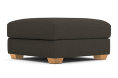 Tuxedo Ottoman :: Leg Finish: Natural / Size: 39x39