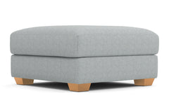 Tuxedo Ottoman :: Leg Finish: Natural / Size: 35x35