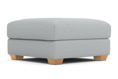 Tuxedo Ottoman :: Leg Finish: Natural / Size: 35x35