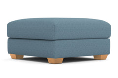 Tuxedo Ottoman :: Leg Finish: Natural / Size: 35x35