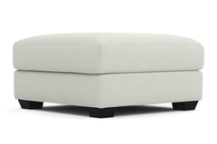 Tuxedo Ottoman :: Leg Finish: Espresso / Size: 35x35