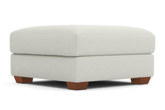 Tuxedo Ottoman :: Leg Finish: Pecan / Size: 39x39