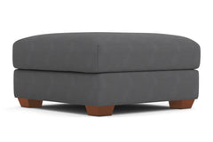 Tuxedo Ottoman :: Leg Finish: Pecan / Size: 39x39