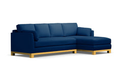 Avalon 2pc Sectional Sofa :: Leg Finish: Natural / Configuration: RAF - Chaise on the Right