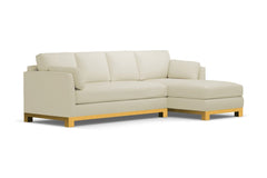 Avalon 2pc Sectional Sofa :: Leg Finish: Natural / Configuration: RAF - Chaise on the Right