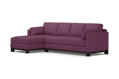 Avalon 2pc Sectional Sofa :: Leg Finish: Espresso / Configuration: LAF - Chaise on the Left