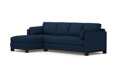 Avalon 2pc Sectional Sofa :: Leg Finish: Espresso / Configuration: LAF - Chaise on the Left