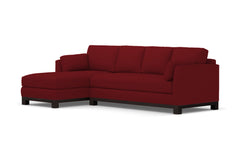 Avalon 2pc Sectional Sofa :: Leg Finish: Espresso / Configuration: LAF - Chaise on the Left